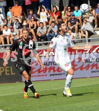 Fussball Bundesliga. RZ Pellets WAC gegen FC Wacker Innsbruck. Daniel Lucas Segovia (WAC). Wolfsberg, 10.8.2013.
Foto: Kuess

---
pressefotos, pressefotografie, kuess, qs, qspictures, sport, bild, bilder, bilddatenbank