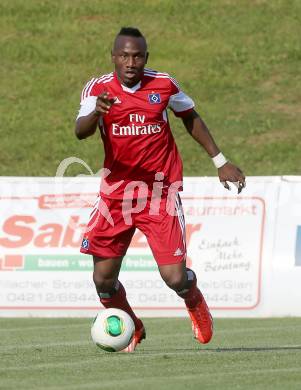 Fussball Testspiel. Hamburger SV gegen RSC Anderlecht. Jacques Zoua (HSV). St. Veit, am 15.7.2013.
Foto: Kuess
---
pressefotos, pressefotografie, kuess, qs, qspictures, sport, bild, bilder, bilddatenbank