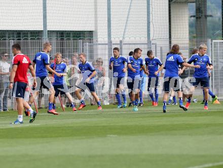 Fussball Deutsche Bundesliga. Trainingslager Hamburger SV. HSV. Klagenfurt, am 15.7.2013.
Foto: Kuess
---
pressefotos, pressefotografie, kuess, qs, qspictures, sport, bild, bilder, bilddatenbank