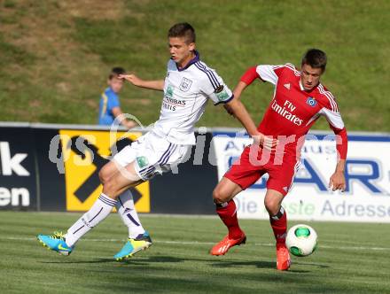 Fussball Testspiel. Hamburger SV gegen RSC Anderlecht. Ivo Ilicevic  (HSV). St. Veit, am 15.7.2013.
Foto: Kuess
---
pressefotos, pressefotografie, kuess, qs, qspictures, sport, bild, bilder, bilddatenbank