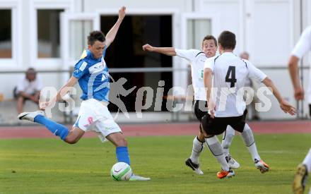 Fussball Regionalliga. VSV gegen WAC Amateure. Dejan Kecanovic, (VSV),  Markus Poecheim, Andreas Dlopst  (WAC). Villach, 17.8.2013.
Foto: Kuess
---
pressefotos, pressefotografie, kuess, qs, qspictures, sport, bild, bilder, bilddatenbank