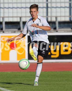 Fussball Regionalliga. VSV gegen WAC Amateure. Maximilian Ritscher (WAC). Villach, 17.8.2013.
Foto: Kuess
---
pressefotos, pressefotografie, kuess, qs, qspictures, sport, bild, bilder, bilddatenbank