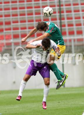 Fussball. Regionalliga. Austria Klagenfurt gegen Voecklamarkt. Sandro Zakany (Klagenfurt), David Vitzthum (Voecklamarkt). Klagenfurt, 20.8.2013.
Foto: Kuess
---
pressefotos, pressefotografie, kuess, qs, qspictures, sport, bild, bilder, bilddatenbank