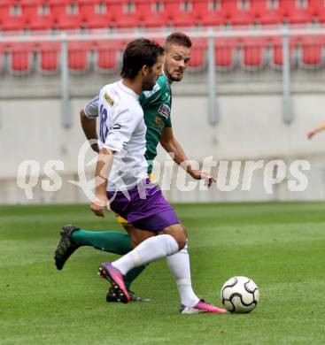 Fussball. Regionalliga. Austria Klagenfurt gegen Voecklamarkt. Sandro Zakany (Klagenfurt), Michal Kropik (Voecklamarkt). Klagenfurt, 20.8.2013.
Foto: Kuess
---
pressefotos, pressefotografie, kuess, qs, qspictures, sport, bild, bilder, bilddatenbank