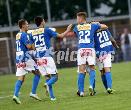 Fussball. Regionalliga. SAK gegen VSV. Torjubel (VSV). Klagenfurt, 20.8.2013.
Foto: Kuess
---
pressefotos, pressefotografie, kuess, qs, qspictures, sport, bild, bilder, bilddatenbank