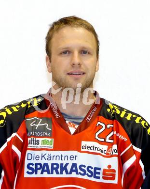 Eishockey. Bundesliga. Mannschaftsfototermin. Portrait. Thomas Poeck. Klagenfurt, 21.8.2013.
Foto: Kuess
---
pressefotos, pressefotografie, kuess, qs, qspictures, sport, bild, bilder, bilddatenbank