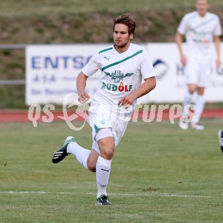 Fussball Kaerntner Liga. Voelkermarkt gegen SVG Bleiburg. Fabian Ladinig (Voelkermarkt). Voelkermarkt, 23.8.2013.
Foto: Kuess
---
pressefotos, pressefotografie, kuess, qs, qspictures, sport, bild, bilder, bilddatenbank