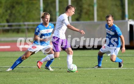 Fussball Regionalliga. VSV gegen SK Austria Klagenfurt. Johannes Isopp, Martin Trattnig, (VSV), David Poljanec (Austria Klagenfurt). Villach, 24.8.2013.
Foto: Kuess
---
pressefotos, pressefotografie, kuess, qs, qspictures, sport, bild, bilder, bilddatenbank