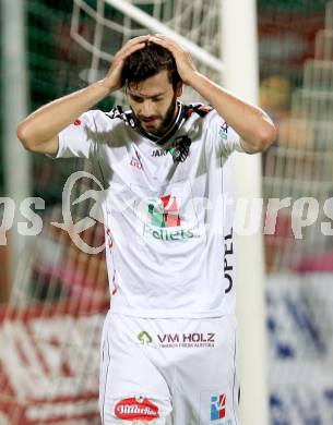 Fussball Bundesliga. RZ Pellets WAC gegen FK Austria Wien.  Lucas Segovia Daniel (WAC). Wolfsberg, 24.8.2013.
Foto: Kuess

---
pressefotos, pressefotografie, kuess, qs, qspictures, sport, bild, bilder, bilddatenbank