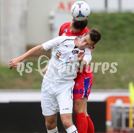 Fussball Regionalliga. WAC Amateure gegen SAK. Kevin Vaschauner, (WAC), Murat Veliu  (SAK). Wolfsberg, am 25.8.2013.
Foto: Kuess
---
pressefotos, pressefotografie, kuess, qs, qspictures, sport, bild, bilder, bilddatenbank