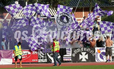 Fussball Regionalliga. VSV gegen SK Austria Klagenfurt. Fans (Austria Klagenfurt). Villach, 24.8.2013.
Foto: Kuess
---
pressefotos, pressefotografie, kuess, qs, qspictures, sport, bild, bilder, bilddatenbank