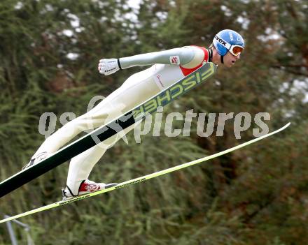 FIS Sommer Grand Prix. Nordische Kombination.  Bernhard Gruber (AUT). Villach, am 28.8.2013.
Foto: Kuess
---
pressefotos, pressefotografie, kuess, qs, qspictures, sport, bild, bilder, bilddatenbank