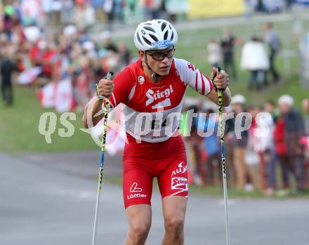 FIS Sommer Grand Prix. Nordische Kombination.   Noa Ian Mraz (AUT). Villach, am 28.8.2013.
Foto: Kuess
---
pressefotos, pressefotografie, kuess, qs, qspictures, sport, bild, bilder, bilddatenbank