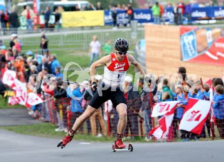 FIS Sommer Grand Prix. Nordische Kombination.  Haavard Klemetsen (NOR). Villach, am 28.8.2013.
Foto: Kuess
---
pressefotos, pressefotografie, kuess, qs, qspictures, sport, bild, bilder, bilddatenbank