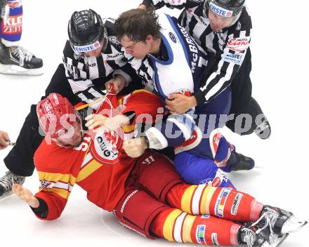 Eishockey. Testspiel. EC VSV gegen Duesseldorfer EG. Brock McBride (VSV). Villach, am 30.08.2013
Foto: Kuess
---
pressefotos, pressefotografie, kuess, qs, qspictures, sport, bild, bilder, bilddatenbank