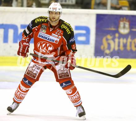 Eishockey Testspiel. KAC gegen EHC Biel. Thomas Poeck (KAC). Klagenfurt, am 30.8.2013.
Foto: Kuess
---
pressefotos, pressefotografie, kuess, qs, qspictures, sport, bild, bilder, bilddatenbank