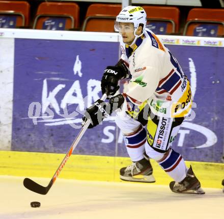 Eishockey Testspiel. KAC gegen EHC Biel. Raphael Herburger (Biel). Klagenfurt, am 30.8.2013.
Foto: Kuess
---
pressefotos, pressefotografie, kuess, qs, qspictures, sport, bild, bilder, bilddatenbank