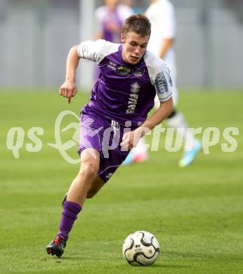 Fussball Regionalliga. SK Austria Klagenfurt gegen WAC Amateure.  Patrik Eler (Klagenfurt). Klagenfurt, am 30.8.2013.
Foto: Kuess
---
pressefotos, pressefotografie, kuess, qs, qspictures, sport, bild, bilder, bilddatenbank