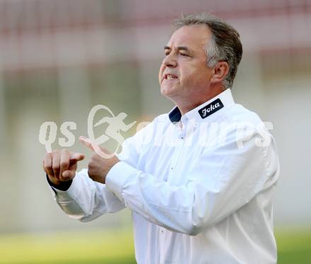 Fussball Regionalliga. SK Austria Klagenfurt gegen WAC Amateure.  Trainer Joze Prelogar (Klagenfurt). Klagenfurt, am 30.8.2013.
Foto: Kuess
---
pressefotos, pressefotografie, kuess, qs, qspictures, sport, bild, bilder, bilddatenbank