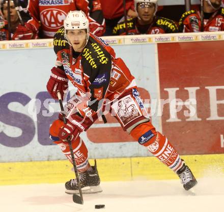 Eishockey Testspiel KAC gegen Duesseldorfer EC. Patrick Harand (KAC). Klagenfurt, 31.8.2013.
Foto: Kuess
---
pressefotos, pressefotografie, kuess, qs, qspictures, sport, bild, bilder, bilddatenbank