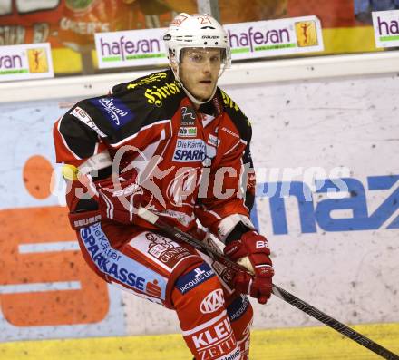 Eishockey Testspiel KAC gegen Duesseldorfer EC. Manuel Geier (KAC). Klagenfurt, 31.8.2013.
Foto: Kuess
---
pressefotos, pressefotografie, kuess, qs, qspictures, sport, bild, bilder, bilddatenbank