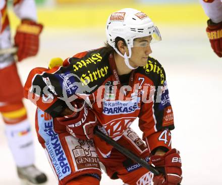 Eishockey Testspiel KAC gegen Duesseldorfer EC. Marcel Witting (KAC). Klagenfurt, 31.8.2013.
Foto: Kuess
---
pressefotos, pressefotografie, kuess, qs, qspictures, sport, bild, bilder, bilddatenbank