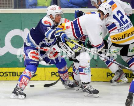 Eishockey Testspiel EC VSV gegen EHC Biel. Nico Brunner,  (VSV). Villach, am 1.9.2013.
Foto: Kuess
---
pressefotos, pressefotografie, kuess, qs, qspictures, sport, bild, bilder, bilddatenbank