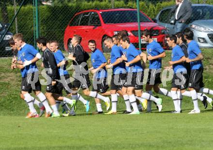 Fussball Bundesliga. RZ Pellets WAC. Training. Wolfsberg, 3.9.2013.
Foto: Kuess

---
pressefotos, pressefotografie, kuess, qs, qspictures, sport, bild, bilder, bilddatenbank