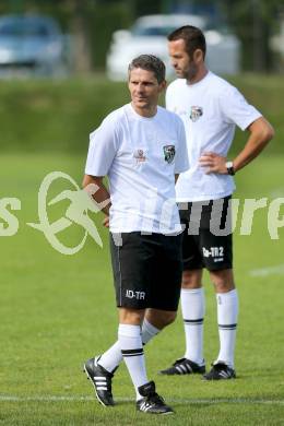 Fussball Bundesliga. RZ Pellets WAC. Training. Trainer Dietmar Kuehbauer, Hannes Jochum. Wolfsberg, 3.9.2013.
Foto: Kuess

---
pressefotos, pressefotografie, kuess, qs, qspictures, sport, bild, bilder, bilddatenbank