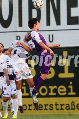 Fussball Regionalliga. SAK gegen SK Austria Klagenfurt. Murat Veliu, (SAK), Andreas Tiffner  (Austria Klagenfurt). Klagenfurt, 6.9.2013.
Foto: Kuess
---
pressefotos, pressefotografie, kuess, qs, qspictures, sport, bild, bilder, bilddatenbank