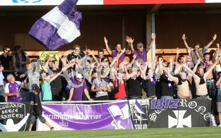 Fussball Regionalliga. SAK gegen SK Austria Klagenfurt. Fans (Austria Klagenfurt). Klagenfurt, 6.9.2013.
Foto: Kuess
---
pressefotos, pressefotografie, kuess, qs, qspictures, sport, bild, bilder, bilddatenbank