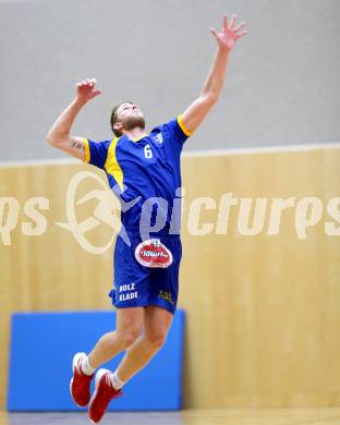 Volleyball Testspiel. SK Posojilnica Aich/Dob gegen Kamerun.   Peter Wohlfahrtstaetter. Bleiburg, 5.9.2013.
Foto. Kuess
---
pressefotos, pressefotografie, kuess, qs, qspictures, sport, bild, bilder, bilddatenbank