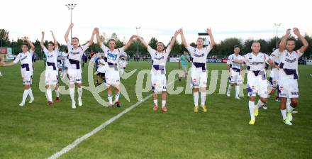 Fussball Regionalliga. SAK gegen SK Austria Klagenfurt. Jubel SAK. Klagenfurt, 6.9.2013.
Foto: Kuess
---
pressefotos, pressefotografie, kuess, qs, qspictures, sport, bild, bilder, bilddatenbank