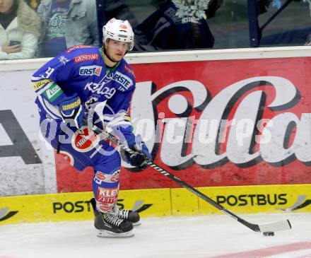 EBEL. Eishockey Bundesliga. EC VSV gegen EHC LIWEST Linz.. Stefan Bacher (VSV). Villach, am 13.9.2013.
Foto: Kuess 


---
pressefotos, pressefotografie, kuess, qs, qspictures, sport, bild, bilder, bilddatenbank