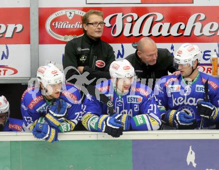 EBEL. Eishockey Bundesliga. EC VSV gegen EHC LIWEST Linz.. Trainer Hannu Jaervenpaeae (VSV). Villach, am 13.9.2013.
Foto: Kuess 


---
pressefotos, pressefotografie, kuess, qs, qspictures, sport, bild, bilder, bilddatenbank