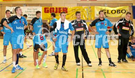 HLA. Handball. SC Ferlach gegen SG INSIGNIS HANDBALL WESTWIEN. enttaeuschte Spieler (Ferlach). Ferlach, am 14.9.2013.
Foto: Kuess 
---
pressefotos, pressefotografie, kuess, qs, qspictures, sport, bild, bilder, bilddatenbank