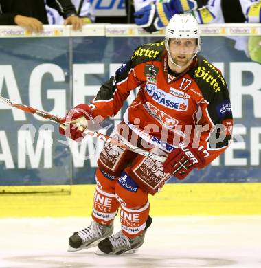 EBEL. Eishockey Bundesliga. KAC gegen VSV. Colton Fretter (KAC). Klagenfurt, am 15.9.2013
Foto: Kuess 

---
pressefotos, pressefotografie, kuess, qs, qspictures, sport, bild, bilder, bilddatenbank