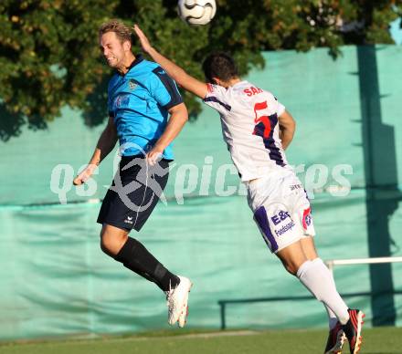 Fussball. Regionalliga. SAK gegen Pasching. Murat Veliu (SAK), Lukas Moessner (Pasching). Klagenfurt, 20.9.2013.
Foto: Kuess
---
pressefotos, pressefotografie, kuess, qs, qspictures, sport, bild, bilder, bilddatenbank