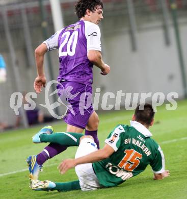 Fussball. Regionalliga. SK Austria Klagenfurt gegen Wallern. Andreas Tiffner (Austria Klagenfurt), Lukas Grgic (Wallern). Klagenfurt, 20.9.2013.
Foto: Kuess
---
pressefotos, pressefotografie, kuess, qs, qspictures, sport, bild, bilder, bilddatenbank