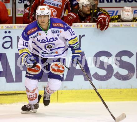 EBEL. Eishockey Bundesliga. KAC gegen VSV. Daniel Nageler (VSV). Klagenfurt, am 15.9.2013
Foto: Kuess 

---
pressefotos, pressefotografie, kuess, qs, qspictures, sport, bild, bilder, bilddatenbank