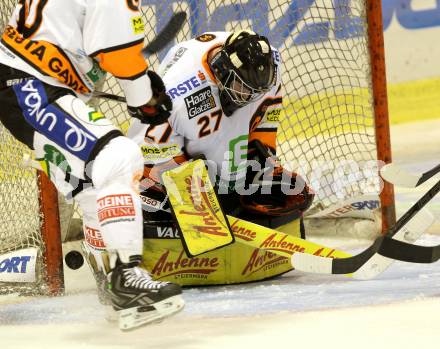 EBEL. Eishockey Bundesliga. KAC gegen Moser Medical Graz 99ers.  Tor, Sebastian Stefaniszin (Graz). Klagenfurt, am 22.9.2013
Foto: Kuess 

---
pressefotos, pressefotografie, kuess, qs, qspictures, sport, bild, bilder, bilddatenbank