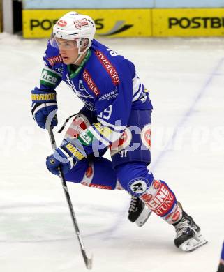 EBEL. Eishockey Bundesliga. EC VSV gegen UPC Vienna Capitals.  Patrick Platzer (VSV). Villach, am 22.9.2013.
Foto: Kuess 


---
pressefotos, pressefotografie, kuess, qs, qspictures, sport, bild, bilder, bilddatenbank