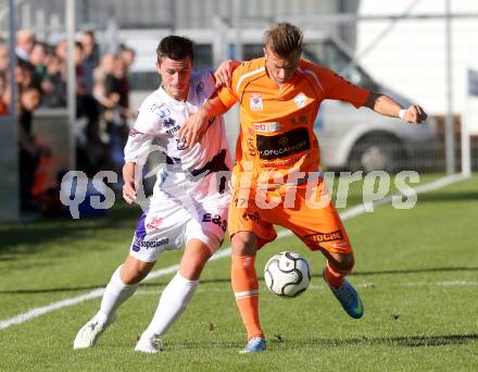 Fussball OEFB Cup. SAK gegen Hartberg. Darjan Aleksic, (SAK), Peter Zulj (Hartberg). Klagenfurt, 23.9.2013.
Foto: Kuess
---
pressefotos, pressefotografie, kuess, qs, qspictures, sport, bild, bilder, bilddatenbank