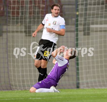 Fussball OEFB Cup. SK Austria Klagenfurt gegen Parndorf. Fabian Miesenboeck, (Austria Klagenfurt), Roman Kummerer, (Parndorf).. Klagenfurt, 24.9.2013.
Foto: Kuess
---
pressefotos, pressefotografie, kuess, qs, qspictures, sport, bild, bilder, bilddatenbank