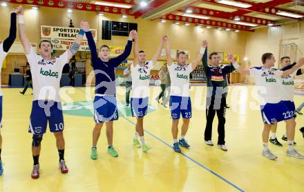 HLA. Handball BUndesliga. SC Ferlach gegen HC Linz AG. Jubel Ferlach. Ferlach, 28.9.2013.
Foto: Kuess
---
pressefotos, pressefotografie, kuess, qs, qspictures, sport, bild, bilder, bilddatenbank