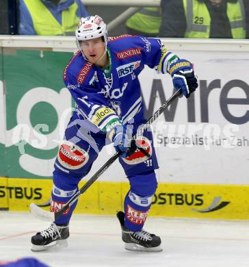 EBEL. Eishockey Bundesliga. EC VSV gegen HC TWK Innsbruck. Daniel Nageler (VSV). Villach, am 8.10..2013.
Foto: Kuess 


---
pressefotos, pressefotografie, kuess, qs, qspictures, sport, bild, bilder, bilddatenbank