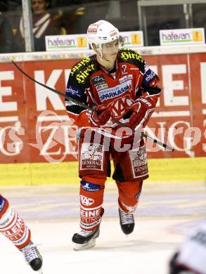 EBEL. Eishockey Bundesliga. KAC gegen SAPA Fehervar AV19. Thomas Vallant (KAC). Klagenfurt, am 8.10.2013
Foto: Kuess 

---
pressefotos, pressefotografie, kuess, qs, qspictures, sport, bild, bilder, bilddatenbank