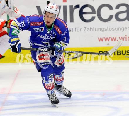 EBEL. Eishockey Bundesliga. EC VSV gegen HCB Suedtirol.  Patrick Platzer (VSV). Villach, am 11.10..2013.
Foto: Kuess 


---
pressefotos, pressefotografie, kuess, qs, qspictures, sport, bild, bilder, bilddatenbank