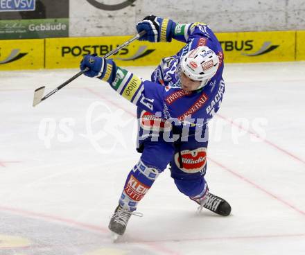 EBEL. Eishockey Bundesliga. EC VSV gegen HCB Suedtirol. Stefan Bacher (VSV). Villach, am 11.10..2013.
Foto: Kuess 


---
pressefotos, pressefotografie, kuess, qs, qspictures, sport, bild, bilder, bilddatenbank