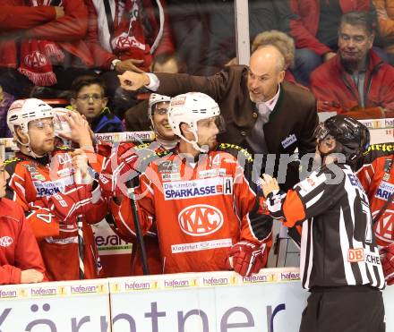 EBEL. Eishockey Bundesliga. KAC gegen EC Red Bull Salzburg. Christer Olsson (KAC). Klagenfurt, am 13.10.2013
Foto: Kuess 

---
pressefotos, pressefotografie, kuess, qs, qspictures, sport, bild, bilder, bilddatenbank